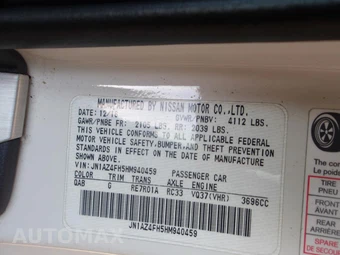 2017 Nissan 370Z Touring Convertible – miniatura 7