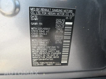 2017 Nissan Rogue S - miniatura 14