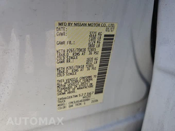 2017 Nissan TITAN S Crew Cab Short Bed - miniatura 14