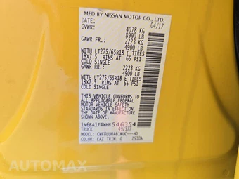 2017 Nissan TITAN XD PRO-4X Crew Cab Medium Bed – miniatura 14