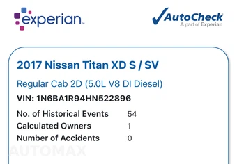 2017 Nissan TITAN XD S Regular Cab Long Bed – miniatura 32