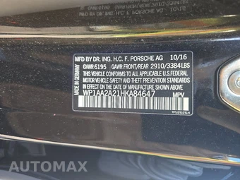 2017 Porsche Cayenne Platinum Edition - miniatura 14