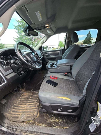 2017 Ram 1500 Big Horn Crew Cab Short Bed - miniatura 6