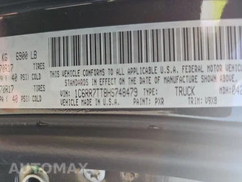 2017 Ram 1500 SLT Crew Cab Medium Bed - miniatura 14