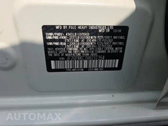 2017 Subaru Crosstrek 2.0i Limited - miniatura 14