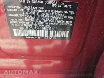 2017 Subaru Forester 2.5i Limited – miniatura 5