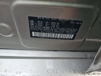 2017 Subaru Legacy 2.5i Limited - miniatura 14
