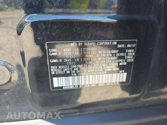 2017 Subaru Outback 2.5i Premium – miniatura 2