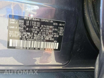 2017 Subaru Outback 2.5i Premium – miniatura 5