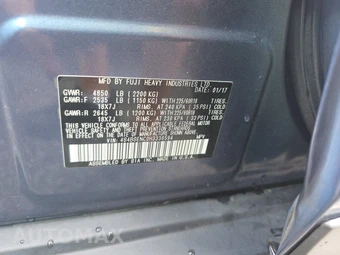 2017 Subaru Outback 3.6R Limited - miniatura 14