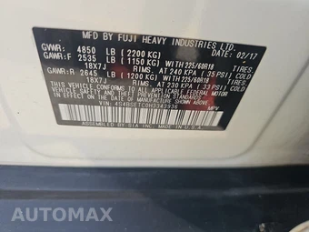 2017 Subaru Outback 3.6R Touring – miniatura 14
