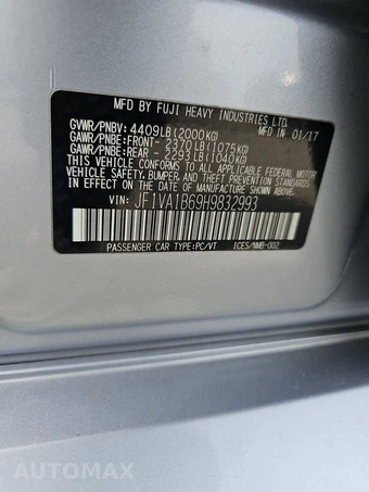 2017 Subaru WRX – miniatura 14
