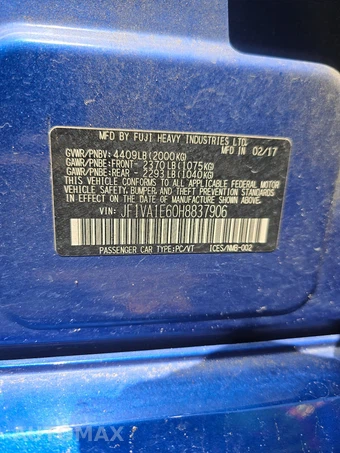 2017 Subaru WRX Premium – miniatura 14