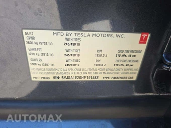 2017 Tesla Model S 75D – miniatura 2