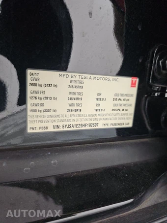 2017 Tesla Model S 75D – miniatura 14