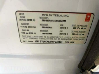 2017 Tesla Model X - miniatura 6