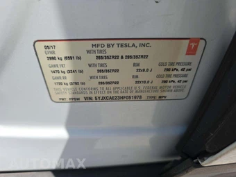2017 Tesla Model X 75D - miniatura 5