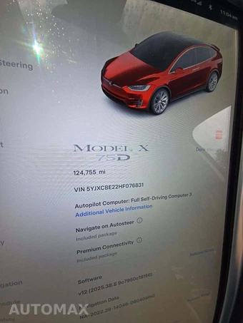 2017 Tesla Model X 75D – miniatura 9