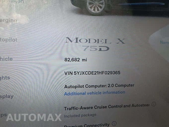 2017 Tesla Model X 75D - miniatura 9