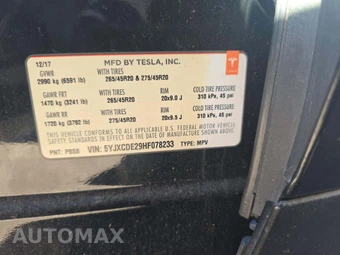 2017 Tesla Model X 75D – miniatura 5