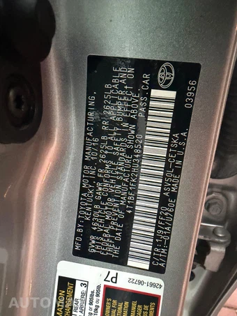 2017 Toyota Camry SE - miniatura 46
