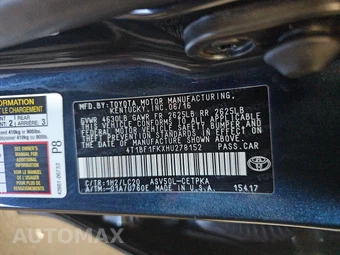 2017 Toyota Camry XSE - miniatura 14