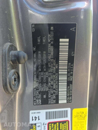 2017 Toyota Sienna LE 7-Passenger 119.3" WB - miniatura 2