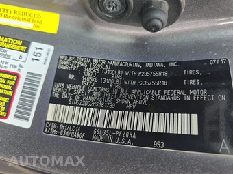 2017 Toyota Sienna XLE 7-Passenger 119.3" WB - miniatura 15