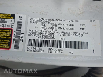 2017 Toyota Tundra SR5 Extended Cab Medium Bed – miniatura 14