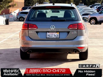 2017 Volkswagen Golf SportWagen S Wagon - miniatura 6