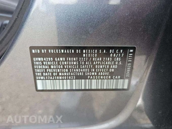 2017 Volkswagen Jetta SEL – miniatura 5