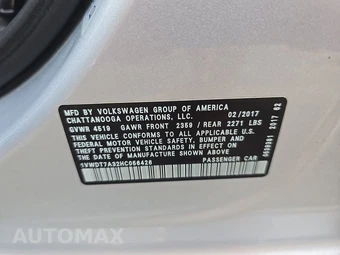 2017 Volkswagen Passat 1.8T R-Line w/Comfort Pkg - miniatura 14