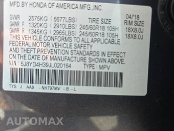 2018 Acura MDX – miniatura 19