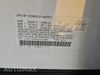 2018 Acura MDX w/Technology Pkg – miniatura 14