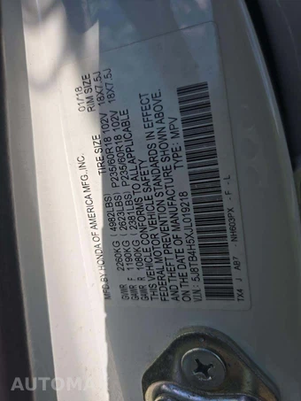 2018 Acura RDX w/Technology Pkg - miniatura 5