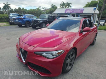 2018 Alfa Romeo Giulia — samochód z USA z aukcji Manheim, oferta Kup Teraz w AUTOMAX