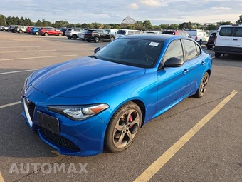 2018 Alfa Romeo Giulia — samochód z USA z aukcji Manheim, oferta Kup Teraz w AUTOMAX