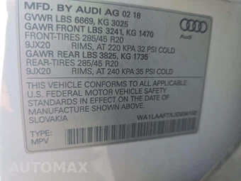2018 Audi Q7 3.0T Premium Plus – miniatura 5