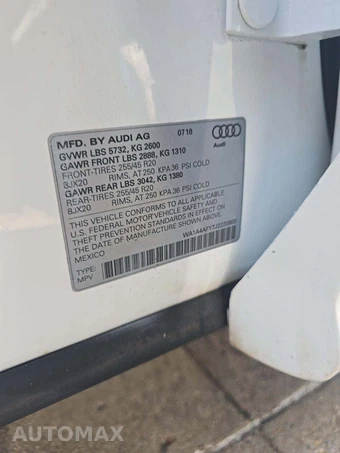 2018 Audi SQ5 Premium Plus - miniatura 5