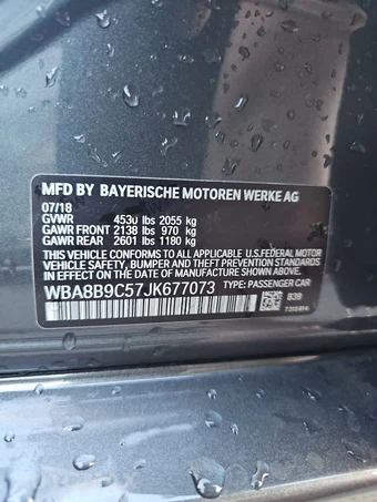 2018 BMW 3 Series Sedan 330i SPORT LINE - miniatura 14
