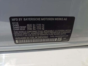 2018 BMW 3 Series Sedan 340i M SPORT LINE - miniatura 5