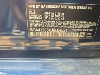 2018 BMW 4 Series Gran Coupe 430i xDrive Sedan SPORT LINE - miniatura 18