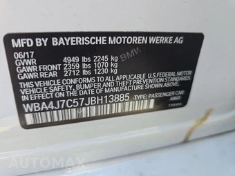 2018 BMW 4 Series Gran Coupe 440i xDrive Sedan LUXURY LINE - miniatura 14