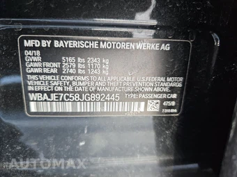 2018 BMW 5 Series Sedan 540i xDrive LUXURY LINE - miniatura 14