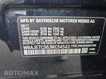2018 BMW 5 Series Sedan 540i xDrive M SPORT LINE - miniatura 18
