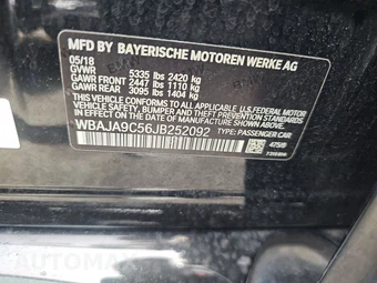 2018 BMW 5 Series Sedan iPerformance - miniatura 21