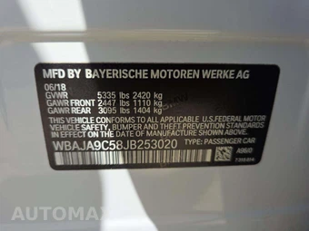 2018 BMW 5 Series Sedan iPerformance - miniatura 5