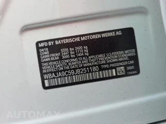 2018 BMW 5 Series Sedan iPerformance - miniatura 18