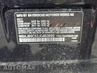 2018 BMW 5 Series Sedan M550i xDrive - miniatura 14
