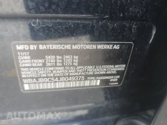 2018 BMW 5 Series Sedan M550i xDrive - miniatura 14